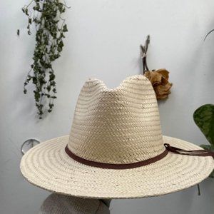 New Brixton Straw fedora